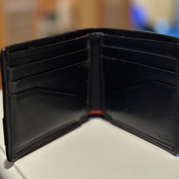 TUMI alpha gusset slim bifold authentic wallet - Picture 4 of 7